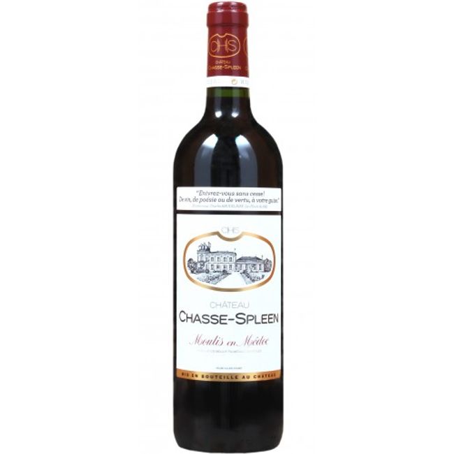 Image of Château Chasse Spleen Chateau Chasse-Spleen Cru Bourgeois Exceptionnel Moulis AOC - 150cl - Bordeaux, Frankreich bei Flaschenpost.ch
