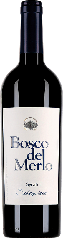 Bottle of Syrah Seduzione from Bosco del Merlo