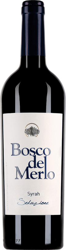 Bouteille de Syrah Seduzione de Bosco del Merlo