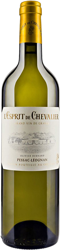 Bottiglia di L'esprit De Chevalier Second Vin Dom De Chevalier Pessac Leognan di Domaine des Chevalier