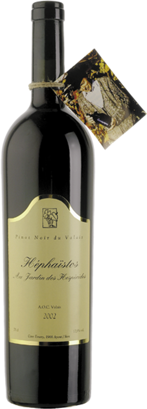 Flasche Pinot Noir AOC Hephaistos von Cave Louis-Bernard Emery