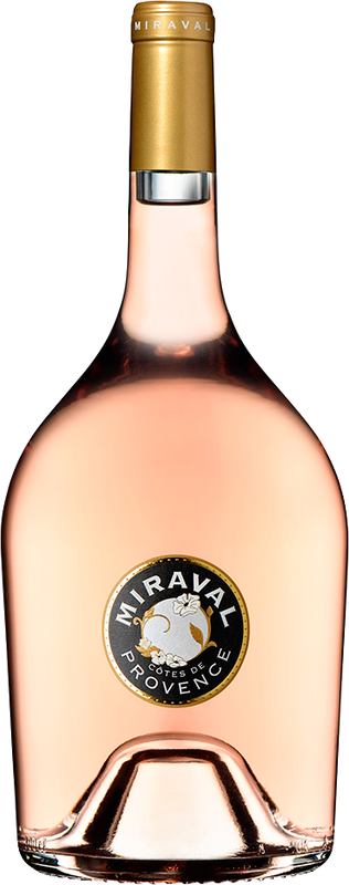 Bottiglia di Côtes de Provence AC Miraval Rosé di Famille Perrin/Pitt