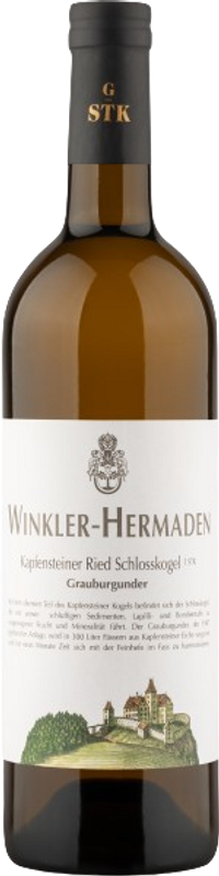 Bottle of Grauburgunder Ried Schlosskogel G STK Vulkanland Steiermark DAC from Winkler-Hermaden