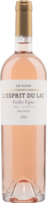 Bouteille de L'Esprit du Lac PDO Rosé de Kir Yianni