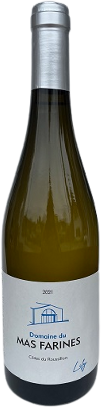 Bottiglia di Lily Mas Farines Blanc AOC di Pascal Dieunidou