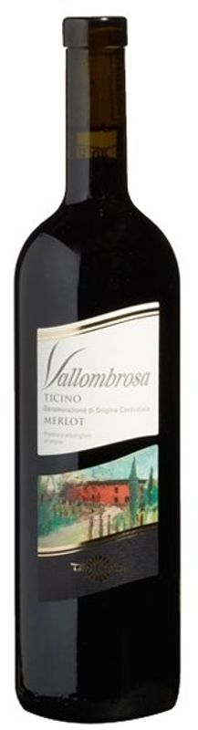 Flasche Vallombrosa Merlot DOC von Tamborini