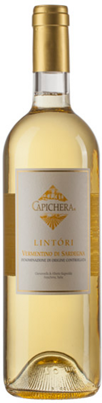 Bottiglia di Lintóri IGT Vermentino di Sardegna di Capichera