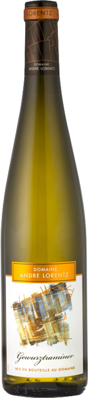 Flasche Gewurztraminer Vin d'Alsace von Domaine Andre Lorentz