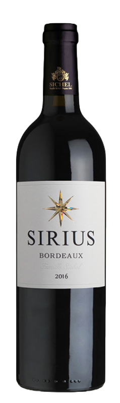 Bottiglia di Sirius AOC Bordeaux Rouge Maison Sichel di Maison Sichel SA