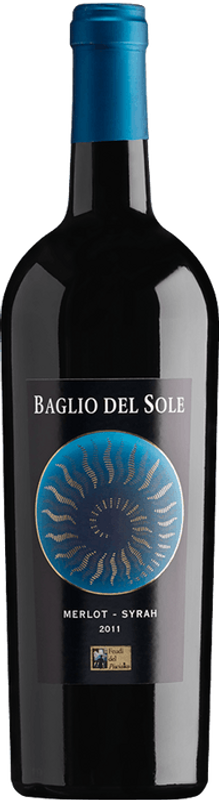 Flasche Merlot Syrah Baglio del Sole Terre Siciliane IGT von Feudi del Pisciotto