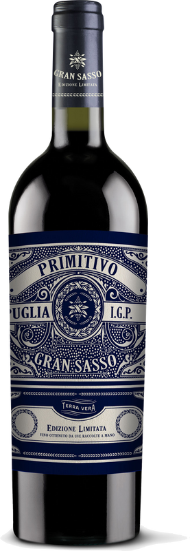 Bottle of Primitivo IGT from Gran Sasso