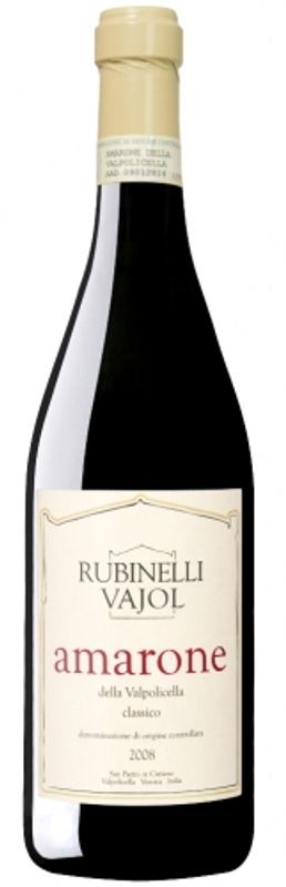 Bottiglia di Amarone della Valpolicella Classico DOC di Rubinelli Vajol