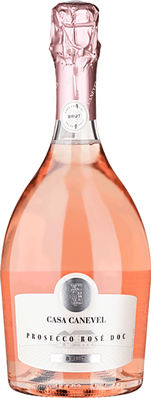 Bottle of Prosecco Rosé doc Casa Canevel from Spumanti Canevel