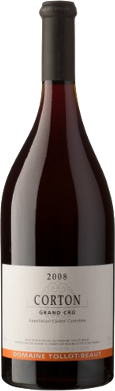 Flasche Corton Grand cru von Domaine Tollot-Beaut