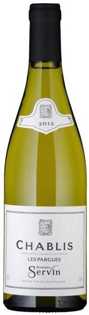 Image of Domaine Servin Chablis Les Pargues AC - 75cl - Burgund, Frankreich bei Flaschenpost.ch