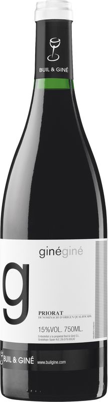 Bouteille de Priorat DOCa Gine Gine de Buil & Giné