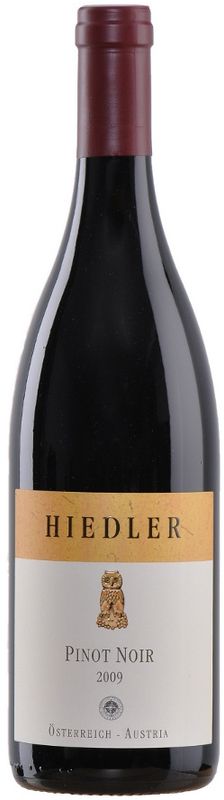 Flasche Pinot Noir von Weingut Hiedler