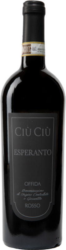 Bottiglia di Esperanto DOC di Ciù Ciù