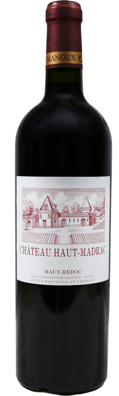 Bouteille de Château Haut-Madrac A.O.C. de Château Haut-Madrac