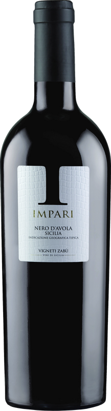 Bottle of Impari Nero d'Avola Sicilia IGP from Vigneti Zabù