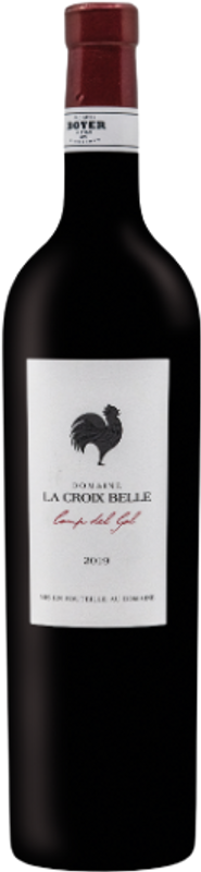 Bottiglia di Camp del Gal Côtes de Thongue rouge IGP di Domaine La Croix Belle