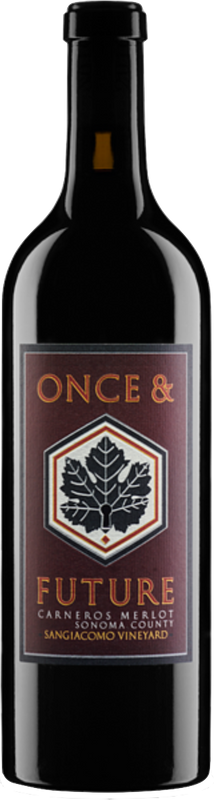 Image of Once & Future, Joel Peterson Sangiacomo Vineyard Merlot Carneros - 75cl, USA