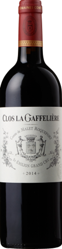 Bottiglia di Clos La Gaffeliere 2eme Vin Saint-Emilion Grand Cru di Domaines Comte de Malet Roquefort