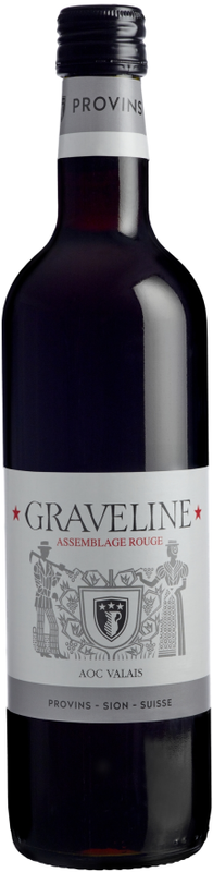 Bottiglia di Assemblage rouge AOC Graveline di Provins