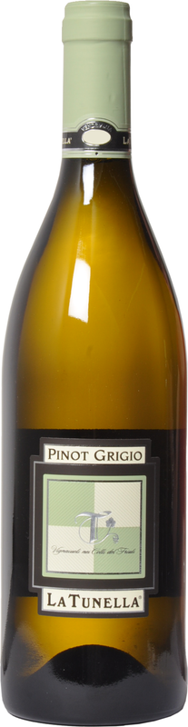 Bottiglia di Pinot Grigio Colli Orientali del Friuli DOC di La Tunella