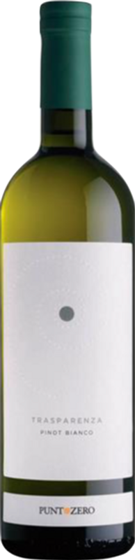 Bottle of Trasparenza DOC Pinot Blanc from Puntozero