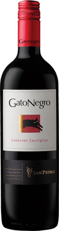 Bottle of Gato Negro Cabernet Sauvignon from San Pedro