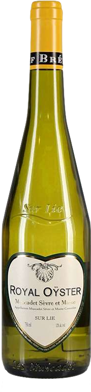 Bottiglia di Royal Oyster sur Lie di Marc Brédif