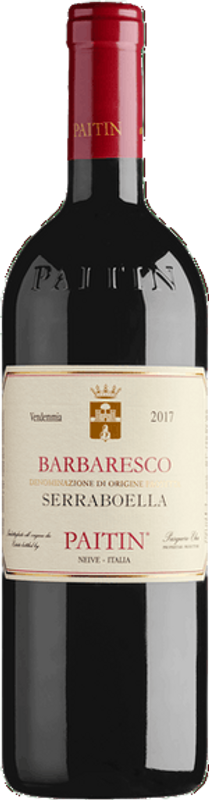 Bouteille de Barbaresco Serraboella DOCG/b de Pasquero Elia