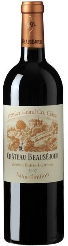 Bottiglia di Chateau Beausejour Duffau-Lagarrosse 1er Grand Cru Classe B St-Emilion AOC di Château Beauséjour Duffau-Lagarosse