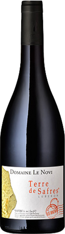 Bottle of Terre de Safres Rouge from Domaine Le Novi