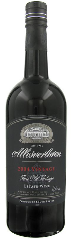 Bouteille de Portwein Fine Old Vintage LBV de Allesverloren