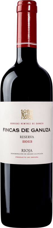 Bottiglia di Fincas de Ganuza Reserva Rioja DOCa di Remirez de Ganuza