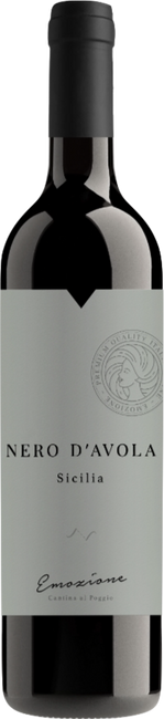 Image of Cantina al Poggio Nero d'Avola DOC Sicilia - 100cl - Sizilien, Italien bei Flaschenpost.ch