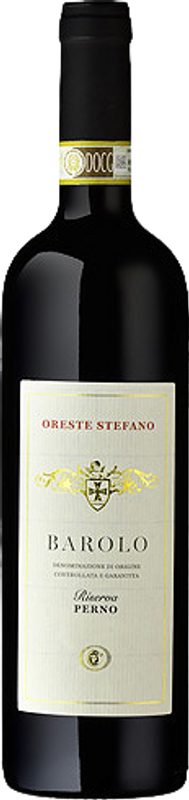 Bottle of Barolo Riserva Perno from Oreste Stefano