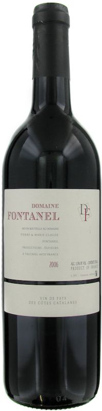 Flasche Fontanel Vin de Pays Cotes catalanes von Domaine Fontanel