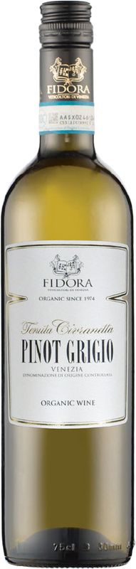 Bouteille de Pinot grigio Tenuta Civranetta de Fidora