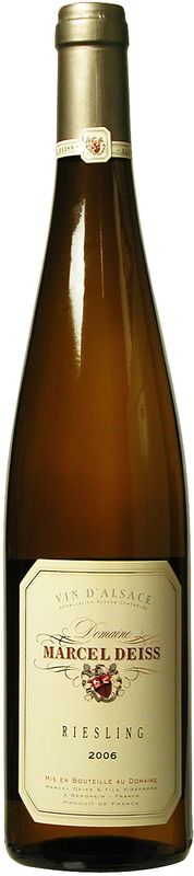 Bottle of Riesling ac from Marcel Deiss