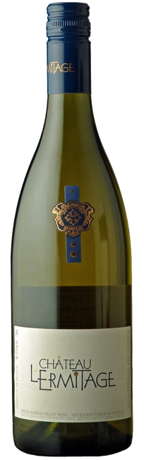Image of Jean de Boigne Château l'Ermitage Blanc Auzan Costières de Nîmes AOC - 75cl - Midi - Languedoc-Roussillon, Frankreich bei Flaschenpost.ch