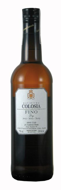 Image of Gutiérrez-Colosia Sherry Fino - 75cl, Spanien bei Flaschenpost.ch