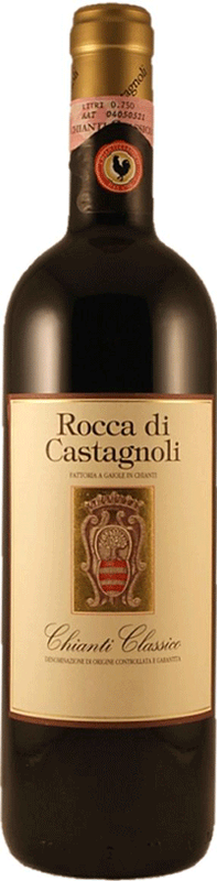 Bottle of Chianti Classico DOCG from Fattoria Rocca di Castagnoli