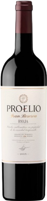 Bottle of Rioja Gran Reserva DOCa from Bodegas Proelio