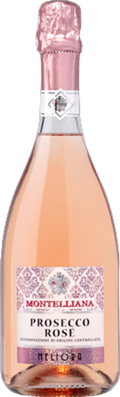 Flasche Rosé Spumante Italiano Extradry De Simoni von Montelliana