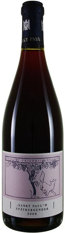 Image of Becker Friedrich Spatburgunder SANKT PAUL GG - 75cl, Deutschland