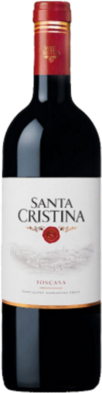 Flasche Santa Cristina rossoToscana IGT von Santa Cristina