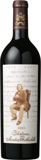 Image of Château Mouton-Rothschild Chateau Mouton-Rothschild 1er Grand Cru Classe Pauillac MC - 37.5cl - Bordeaux, Frankreich bei Flaschenpost.ch